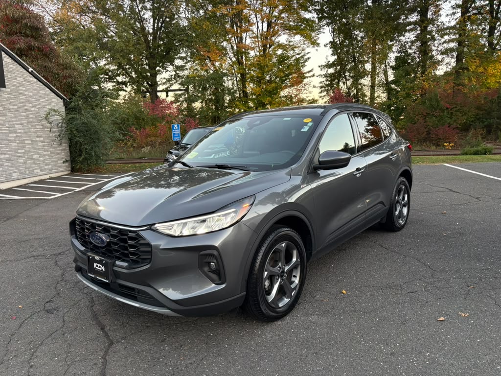 Gray Metallic 2025 Ford Escape SUV / Crossover All-Wheel Drive 8-Speed Automatic