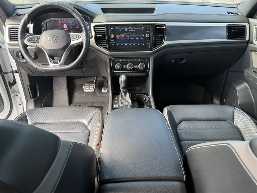 2022 Volkswagen Atlas Cross Sport 3.6L V6 SEL Premium R-Line White at DeMontrond Auto Country