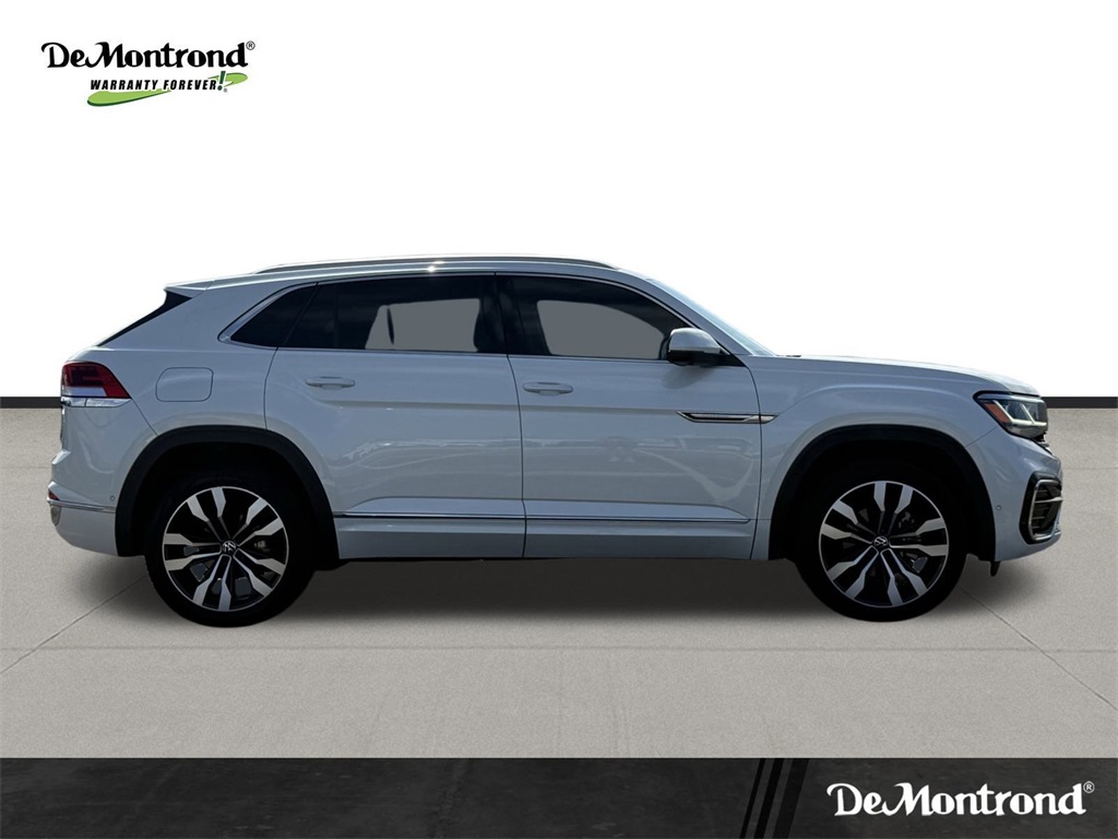 2022 Volkswagen Atlas Cross Sport 3.6L V6 SEL Premium R-Line White at DeMontrond Auto Country