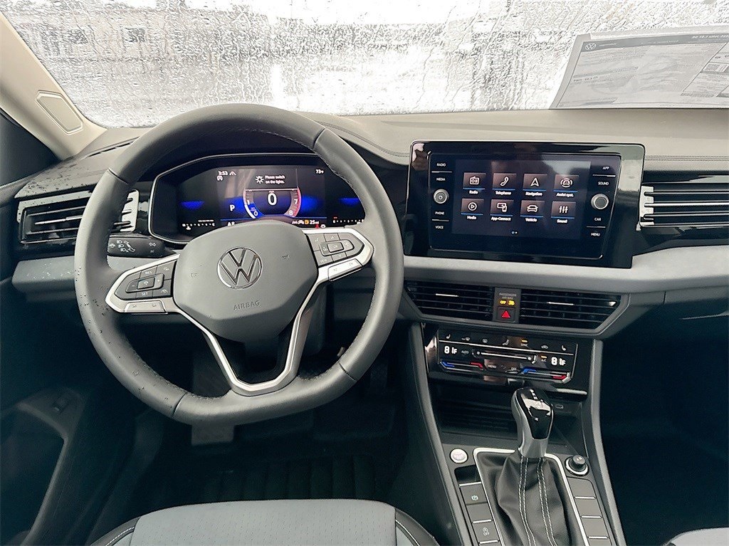 2025 Volkswagen Jetta 1.5T SE White at DeMontrond Auto Country