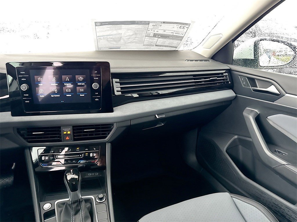 2025 Volkswagen Jetta 1.5T SE White at DeMontrond Auto Country