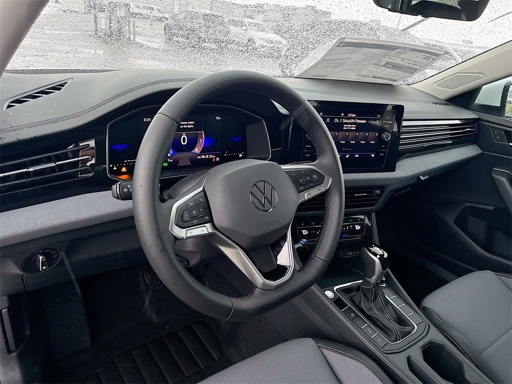 2025 Volkswagen Jetta 1.5T SE White at DeMontrond Auto Country
