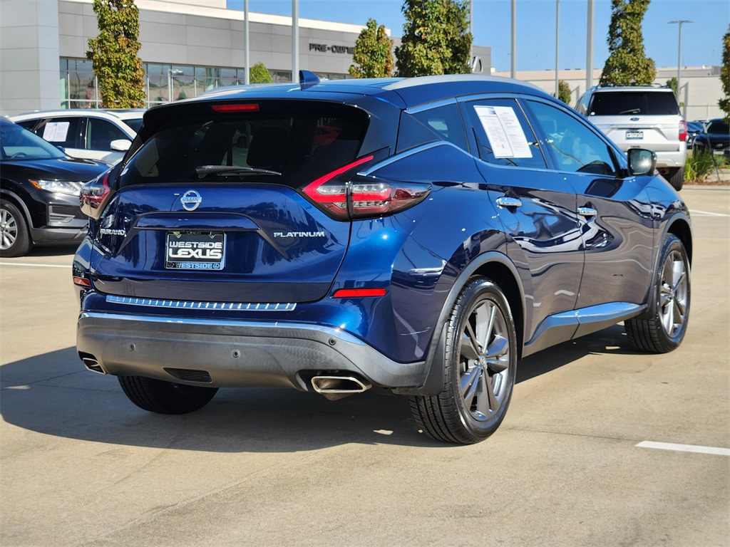 2021 Nissan Murano Platinum Blue at Emmons Autoplex