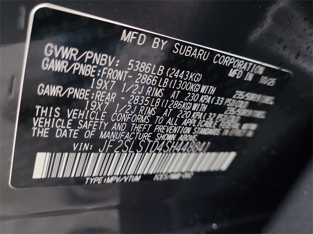 2025 – Subaru – Forester Hybrid