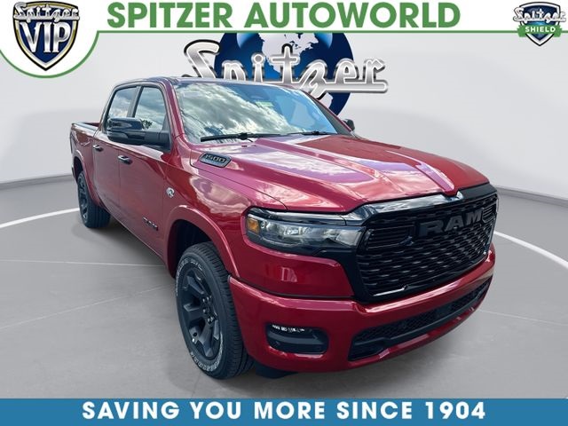 Molten Red Pearlcoat 2026 RAM 1500 Pickup Truck Four-Wheel Drive 8-Speed Automatic