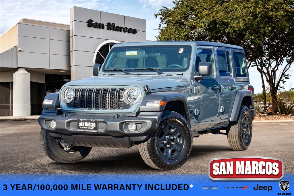 New Car 2025 Jeep Wrangler  Sport For Sale Under $50,000 In San Marcos, Texas