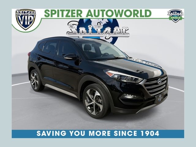 Black Noir Pearl 2018 Hyundai Tucson 1.6T Value FWD SUV / Crossover Front-Wheel Drive 7-Speed Automatic