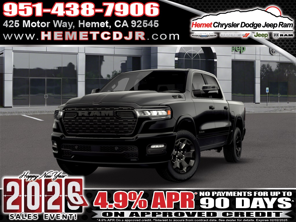 2026 RAM 1500 Big Horn Crew Cab 4WD