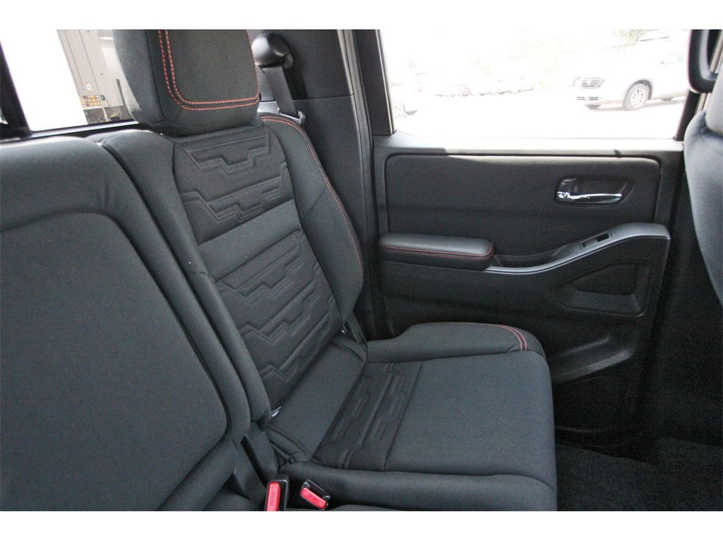 2025 Nissan Frontier PRO-4X Orange at Central Houston Nissan