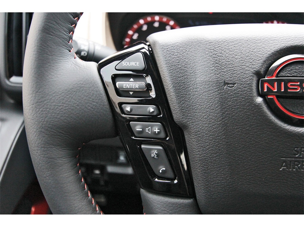 2025 Nissan Frontier PRO-4X Orange at Central Houston Nissan