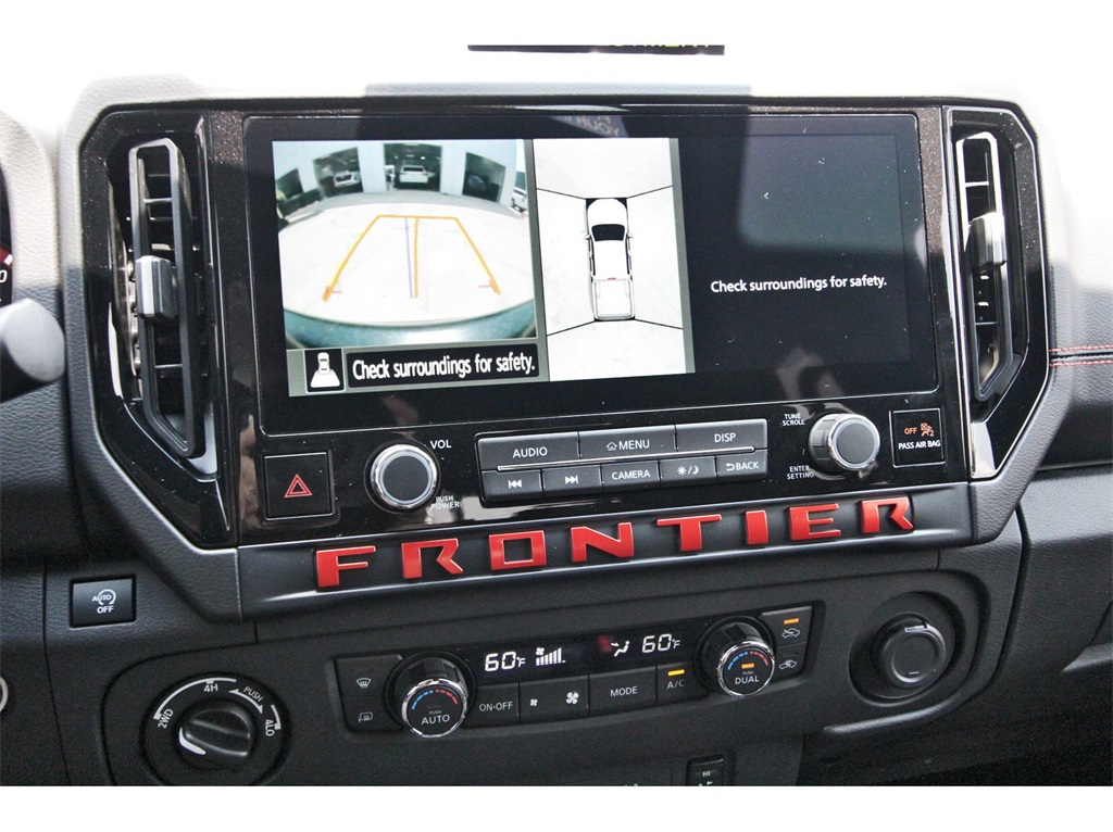 2025 Nissan Frontier PRO-4X Orange at Central Houston Nissan