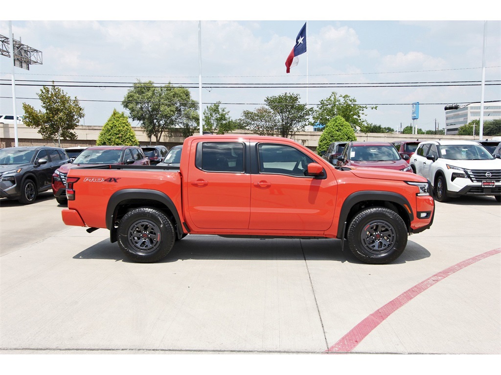 2025 Nissan Frontier PRO-4X Orange at Central Houston Nissan