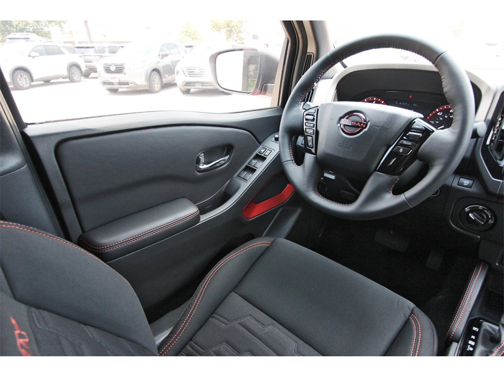 2025 Nissan Frontier PRO-4X Orange at Central Houston Nissan
