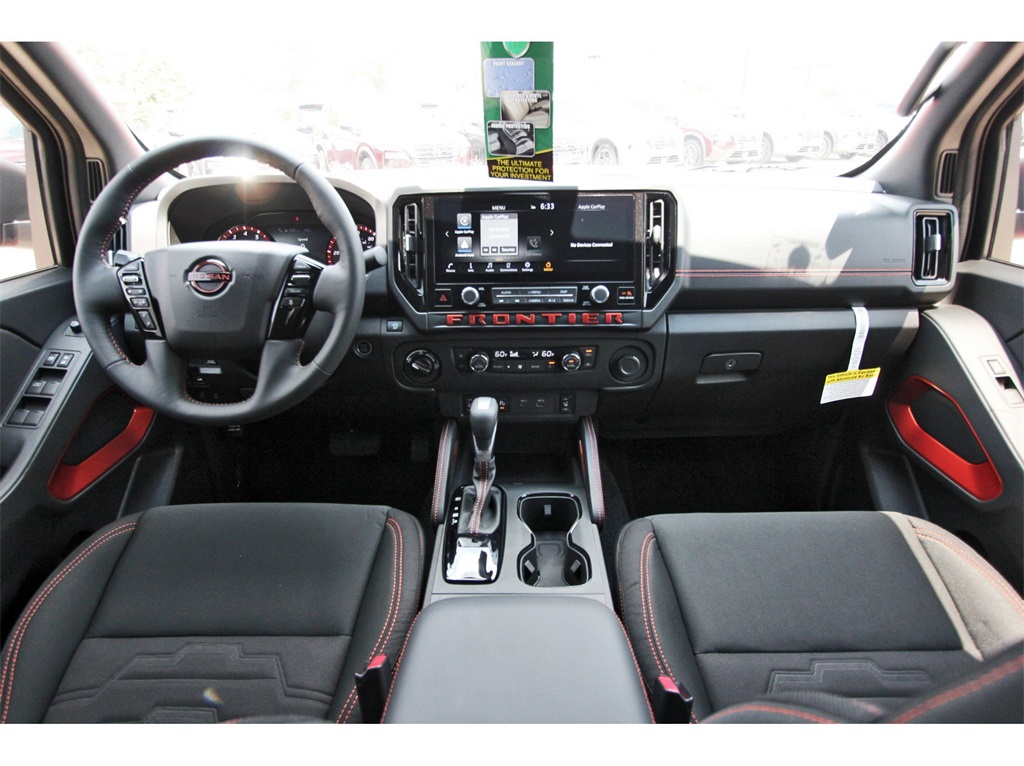 2025 Nissan Frontier PRO-4X Orange at Central Houston Nissan