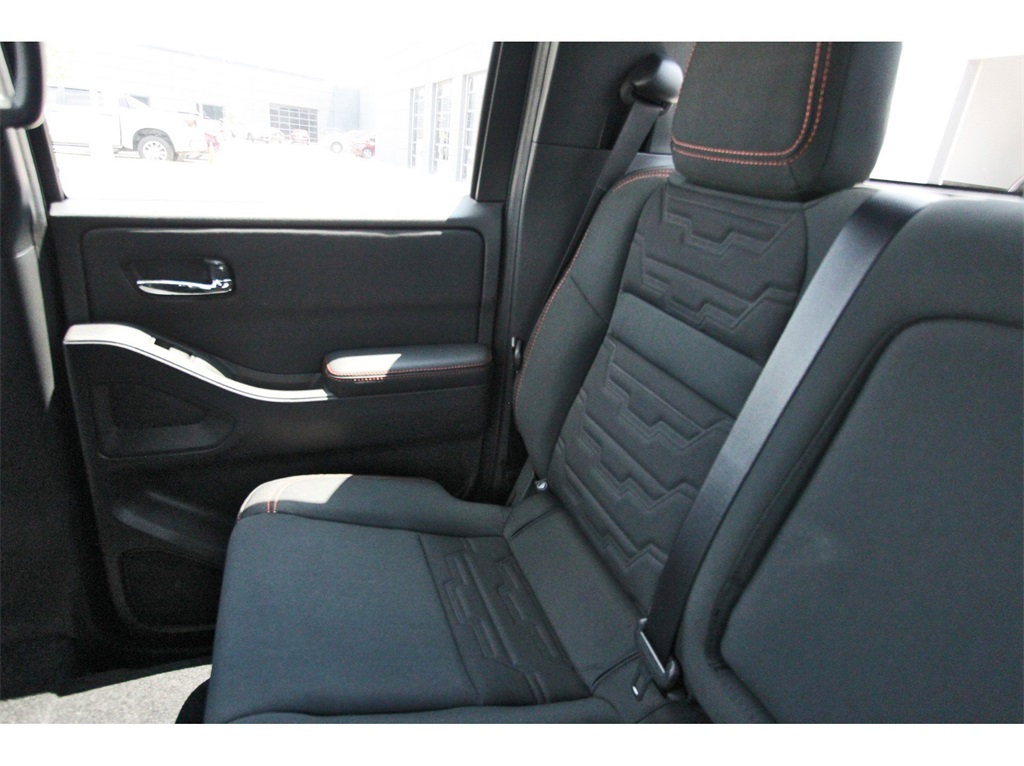 2025 Nissan Frontier PRO-4X Orange at Central Houston Nissan