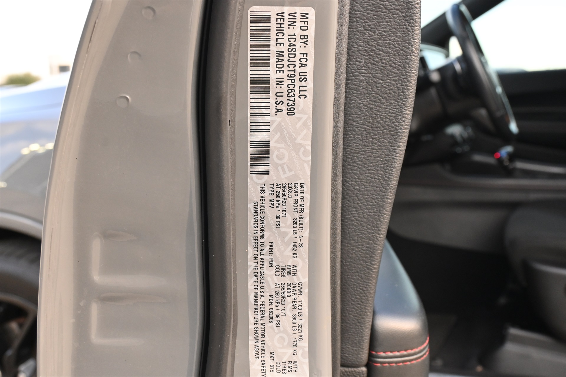 2023 Dodge Durango R/T Gray at Big Star Chrysler Jeep Dodge Ram 