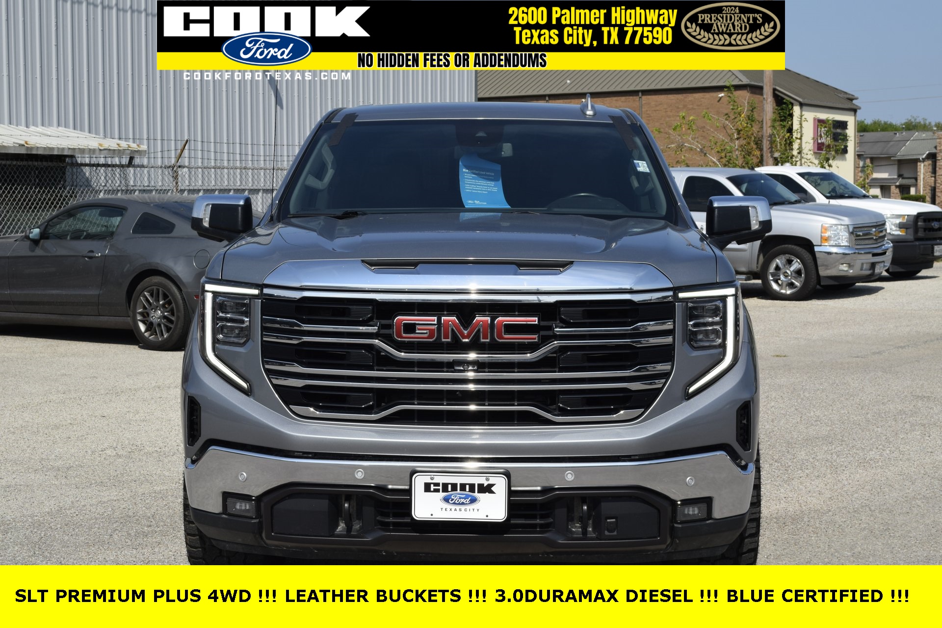 2024 GMC Sierra 1500 SLT Gray at Legacy Ford