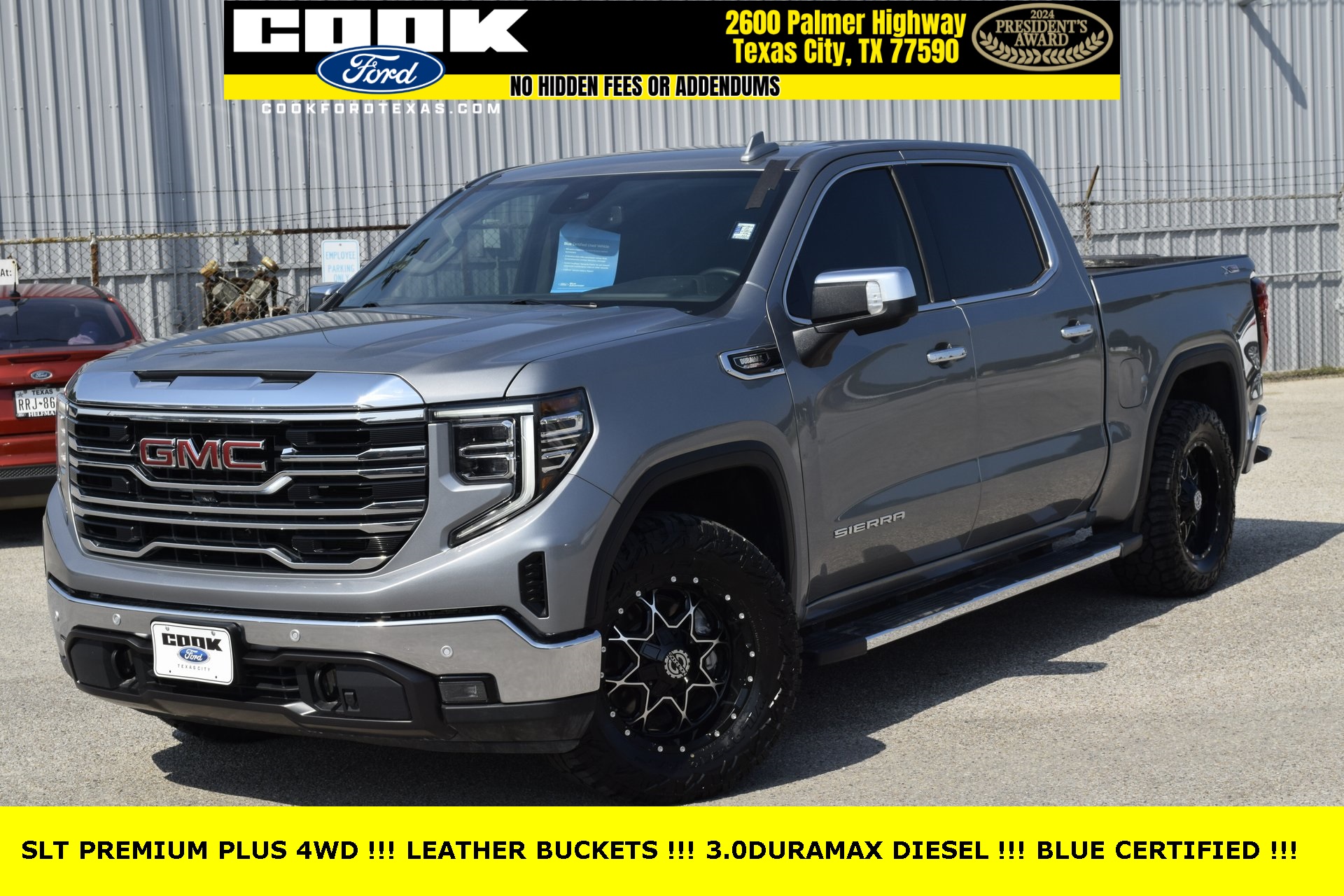 2024 GMC Sierra 1500 SLT Gray at Legacy Ford