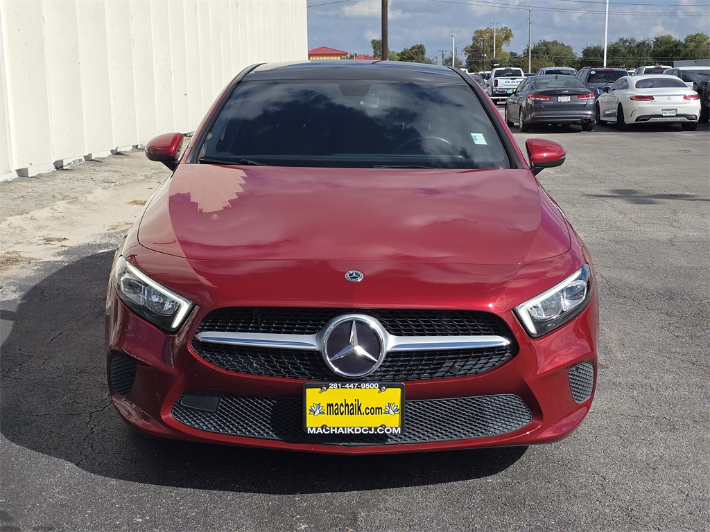 2021 Mercedes-Benz A-Class A 220 Red at DeMontrond Gulf Freeway