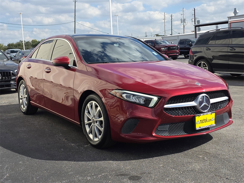 2021 Mercedes-Benz A-Class A 220 Red at DeMontrond Gulf Freeway