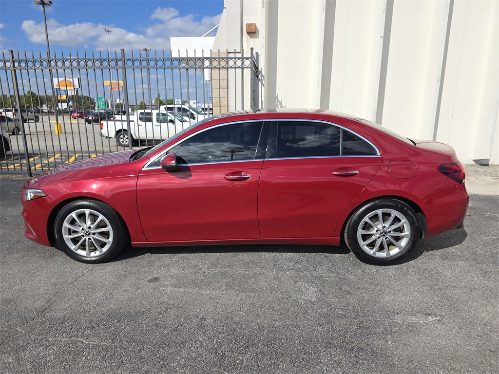 2021 Mercedes-Benz A-Class A 220 Red at DeMontrond Gulf Freeway