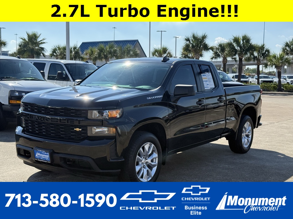 2022 Chevrolet Silverado 1500 LTD Custom Black at Gullo Toyota