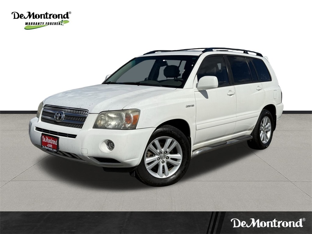 2006 Toyota Highlander Hybrid V6 White at Emmons Autoplex