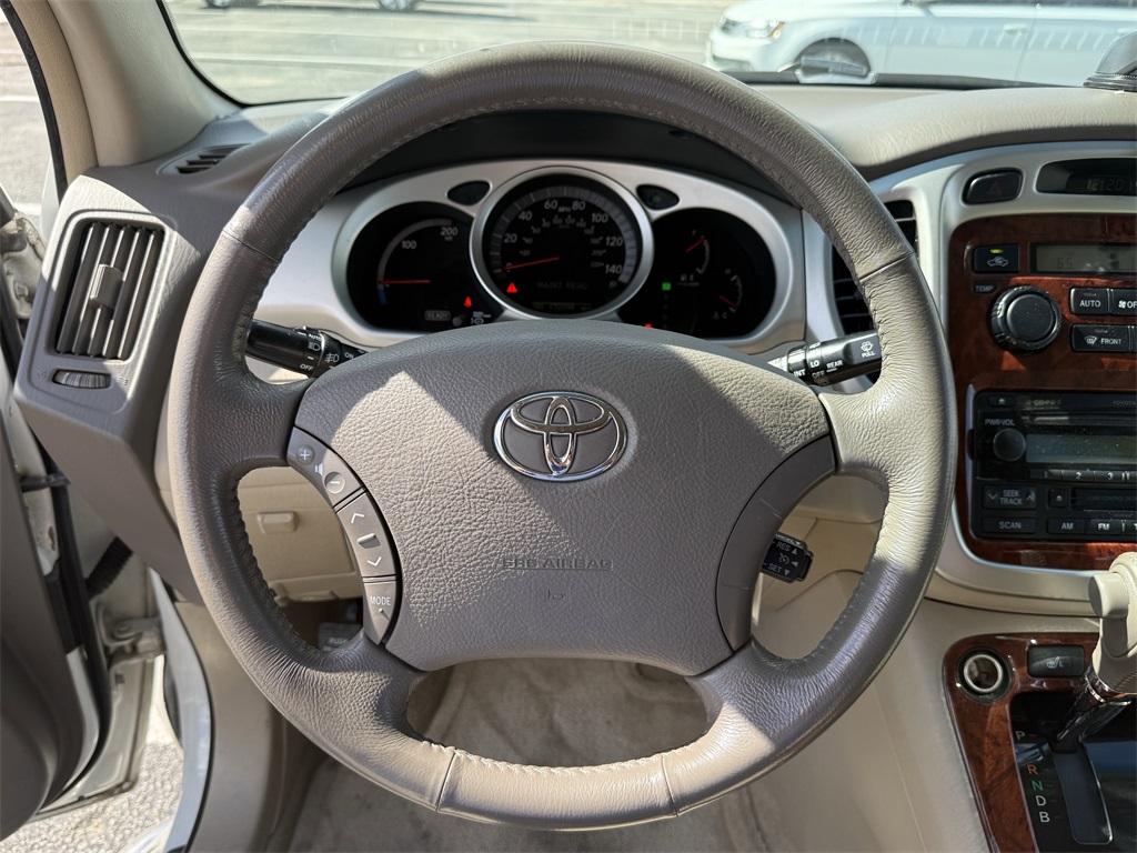2006 Toyota Highlander Hybrid V6 White at Emmons Autoplex