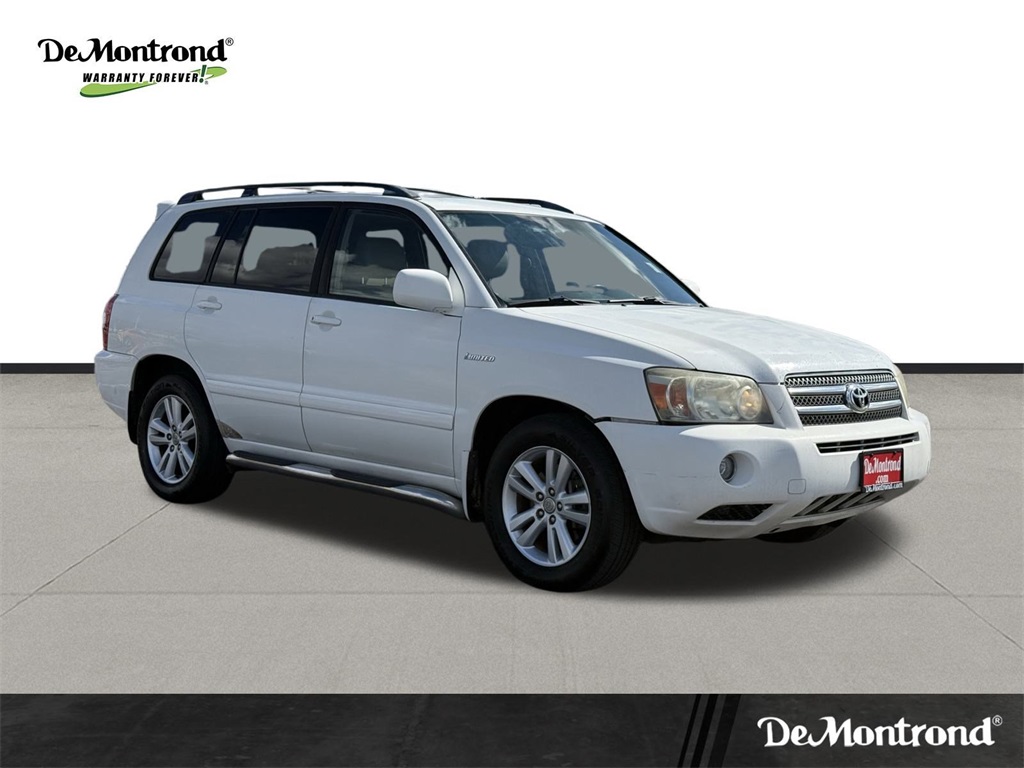 2006 Toyota Highlander Hybrid V6 White at Emmons Autoplex