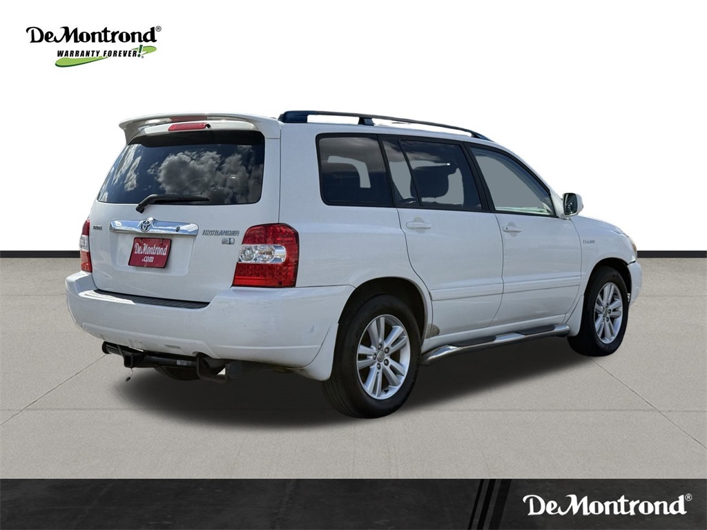 2006 Toyota Highlander Hybrid V6 White at Emmons Autoplex