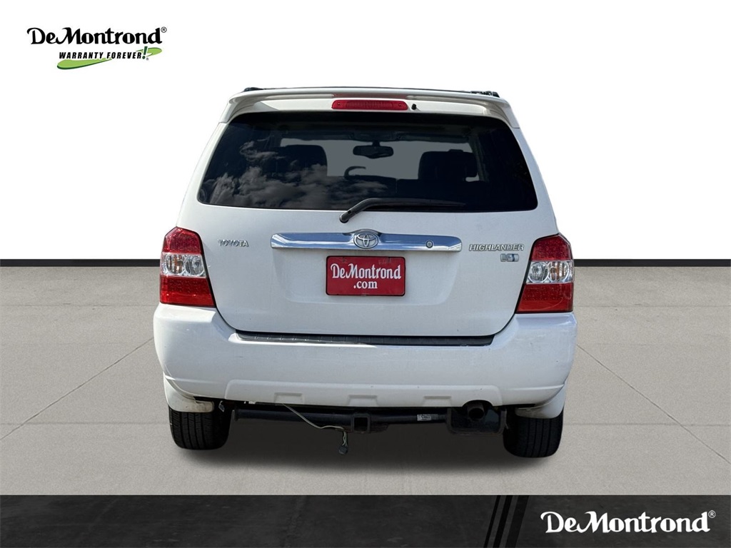 2006 Toyota Highlander Hybrid V6 White at Emmons Autoplex