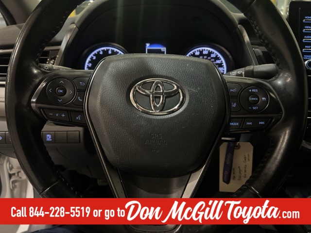 2023 Toyota Camry SE White at Tom Peacock Cadillac