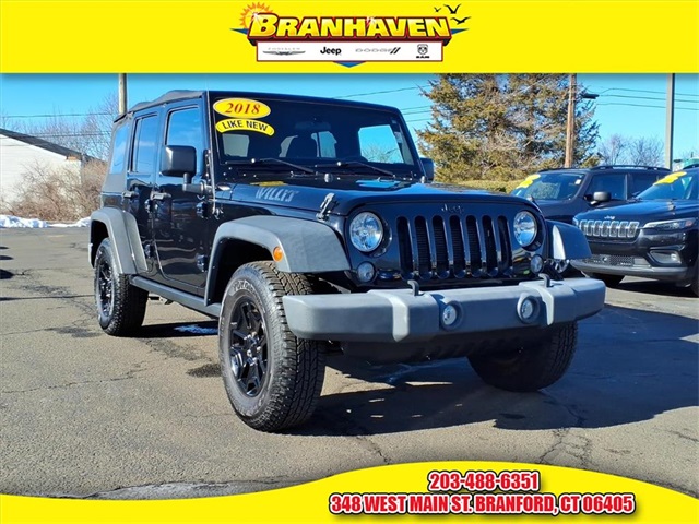 2018 Jeep Wrangler JK Unlimited Willys Wheeler 4WD