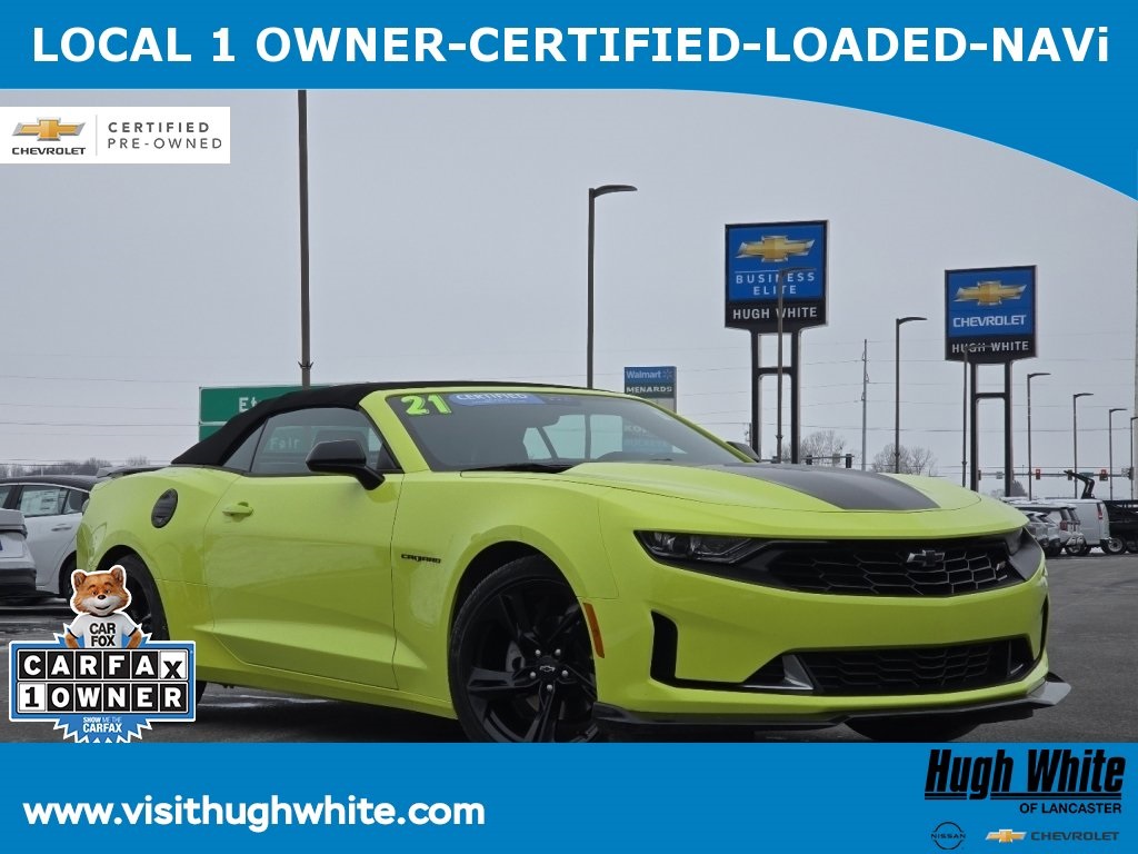 2021 Chevrolet Camaro 2LT Convertible RWD