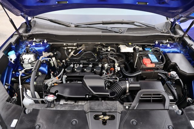 2024 Honda CR-V EX Blue at DeMontrond Ford