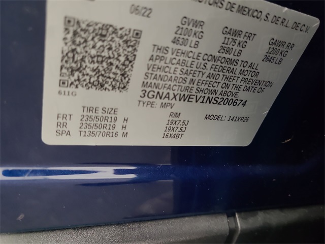 2022 – Chevrolet – Equinox