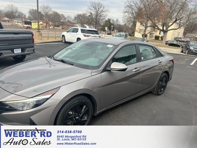 2022 Hyundai Elantra Hybrid Blue FWD