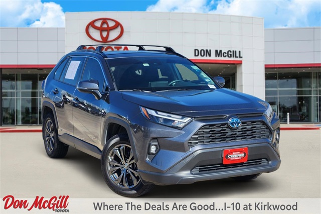 2023 Toyota RAV4 Hybrid XLE Premium Gray at Don McGill Toyota