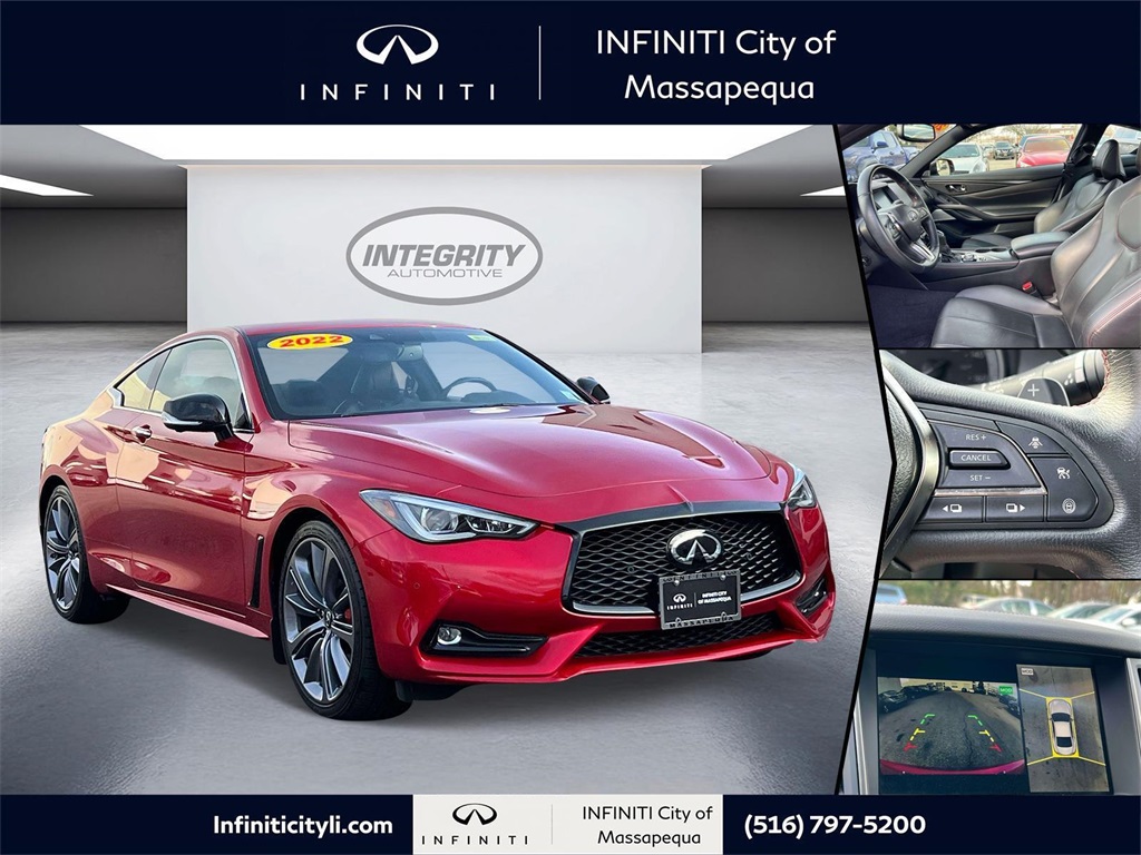 2022 INFINITI Q60 Red Sport 400 AWD