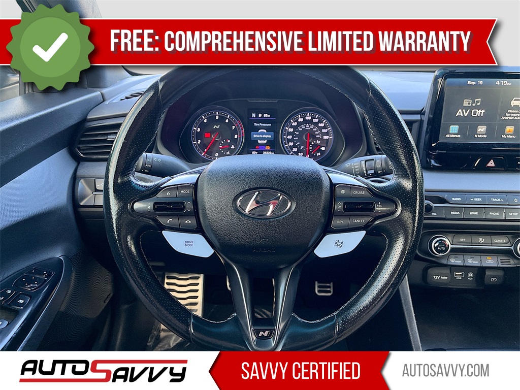 2020 Hyundai Veloster N Black at Baytown Hyundai
