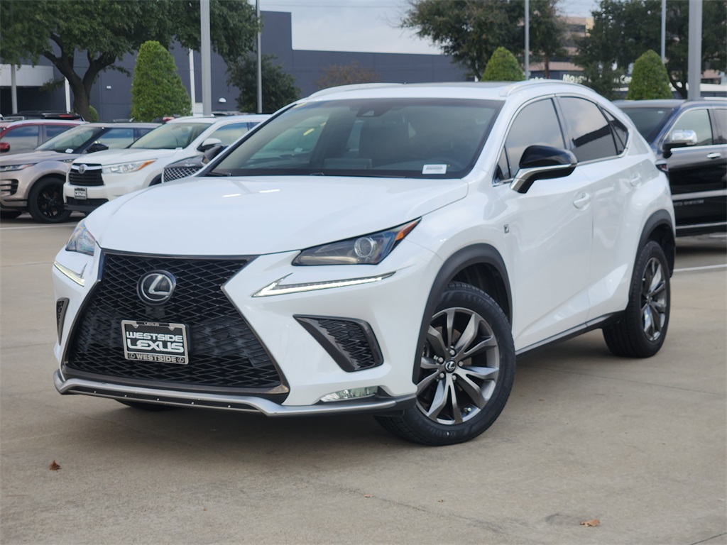 2019 Lexus NX 300 F Sport White at Westside Lexus