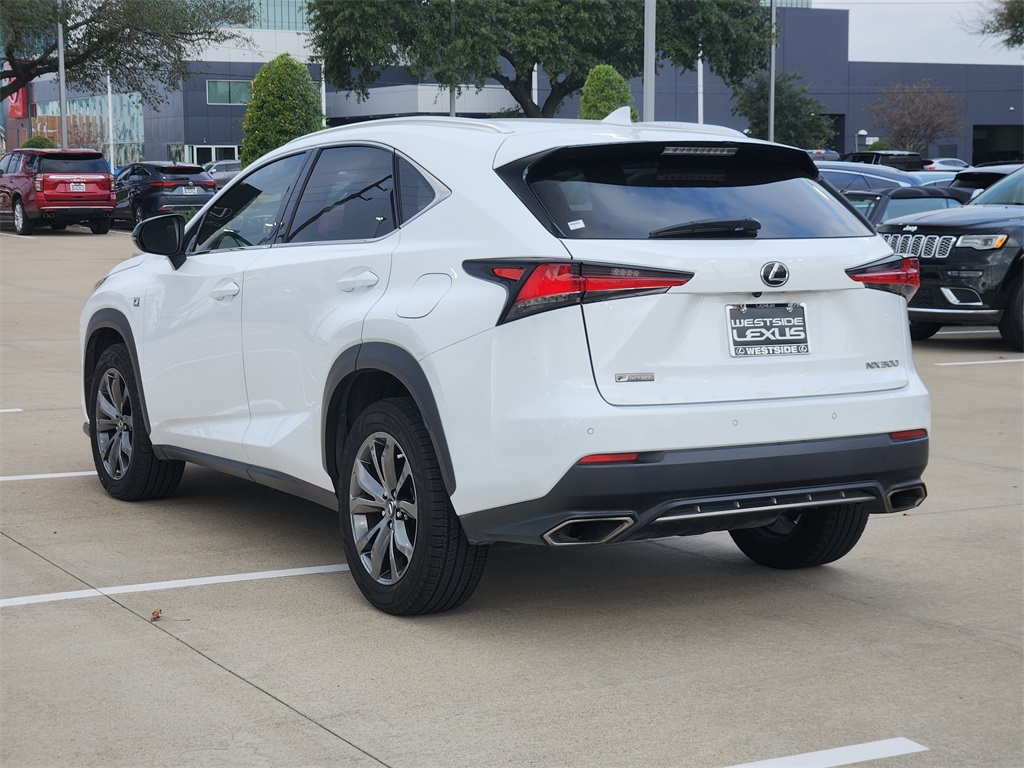 2019 Lexus NX 300 F Sport White at Westside Lexus