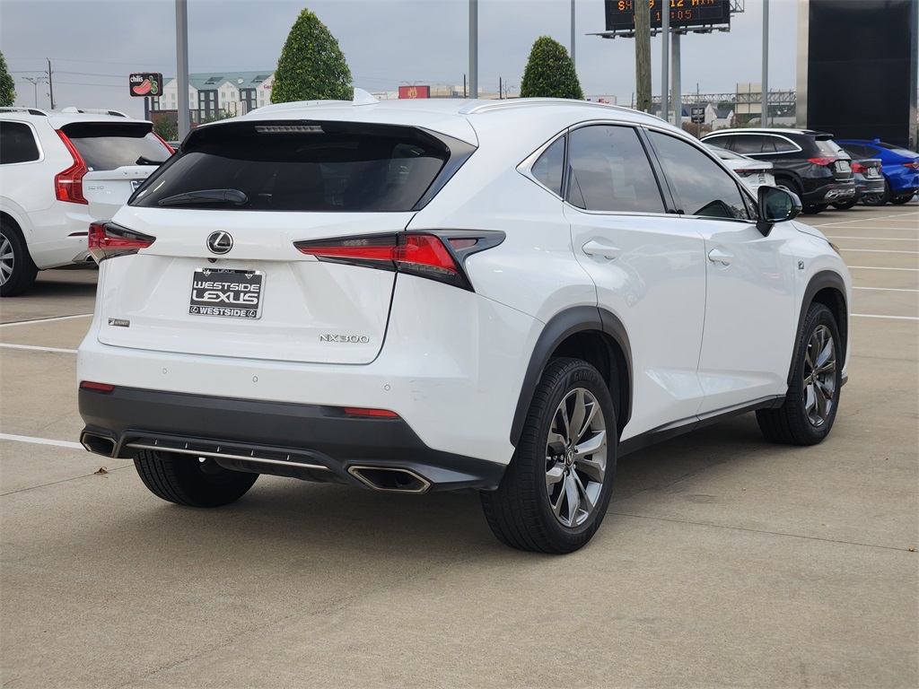 2019 Lexus NX 300 F Sport White at Westside Lexus