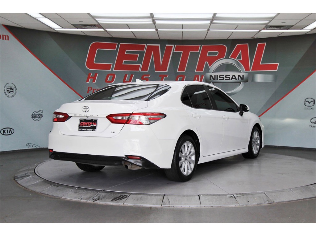 2020 Toyota Camry LE White at Westside Lexus