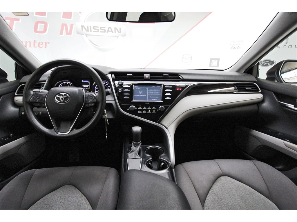 2020 Toyota Camry LE White at Westside Lexus