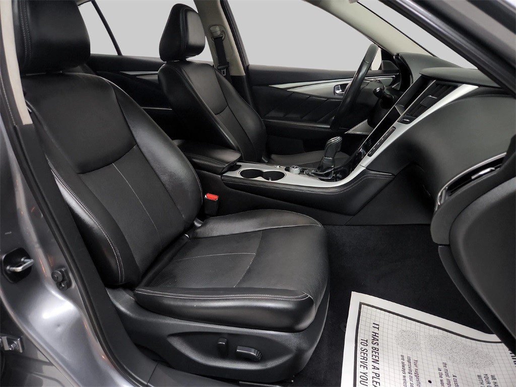 2021 INFINITI Q50 3.0t LUXE Gray at Bayway Cadillac of The Woodlands