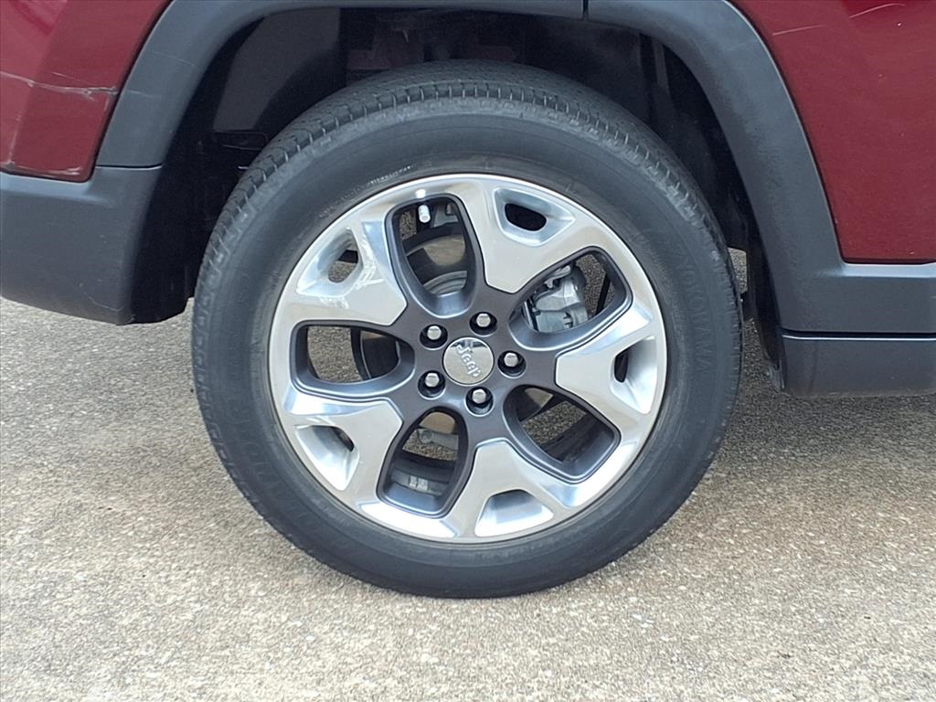 2021 Jeep Compass Limited Red at Victoria Chrysler Dodge Jeep Ram