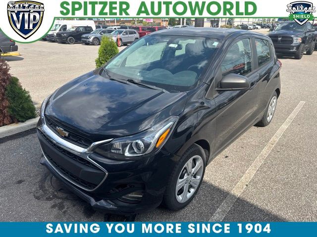 Mosaic Black Metallic 2021 Chevrolet Spark Hatchback Front-Wheel Drive Continuously Variable Transmission