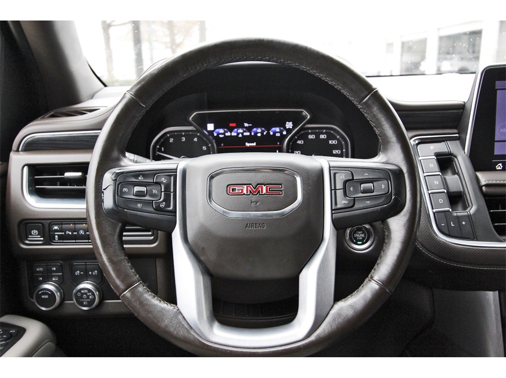 2021 GMC Yukon SLT White at Bayway Cadillac of The Woodlands