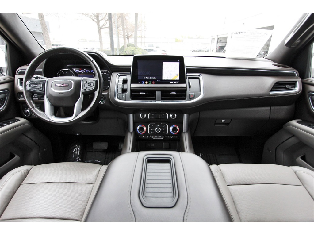 2021 GMC Yukon SLT White at Bayway Cadillac of The Woodlands